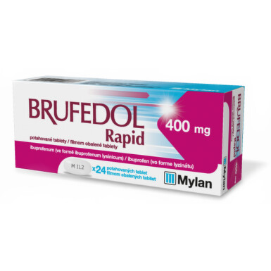 BRUFEDOL Rapid 400 mg 24 tabliet