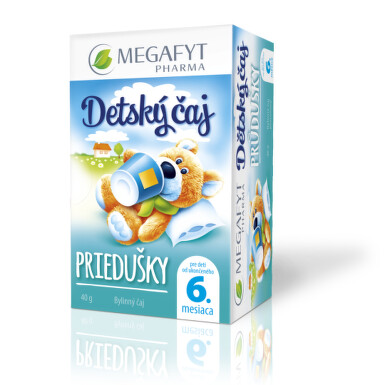 MEGAFYT Detský čaj priedušky 20 x 2 g