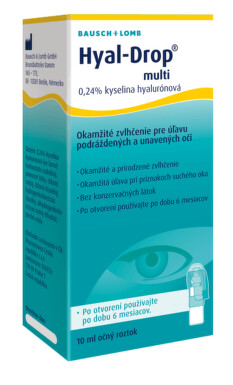 HYAL-DROP Multi očné kvapky 10 ml