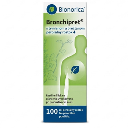 Bronchipret BRONCHIPRET Tymian a brečtan perorálny roztok + odmerka 50 ml
