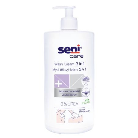 Seni SENI Care umývacia emulzia 3v1 3% urey 1000 ml