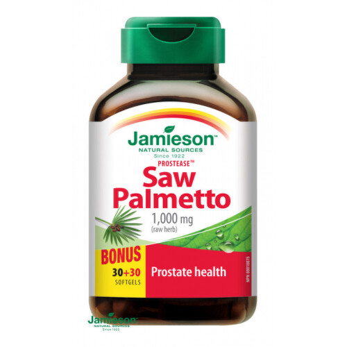 E-shop JAMIESON Prostease™ saw palmetto 125 mg na prostatu 60 kapsúl