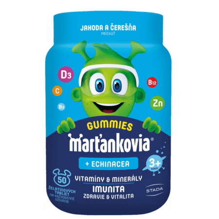 WALMARK Marťankovia gummy vitamíny s echinaceou 50 ks