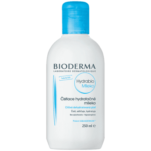 E-shop BIODERMA Hydrabio čistiace mlieko na tvár a oči 250 ml