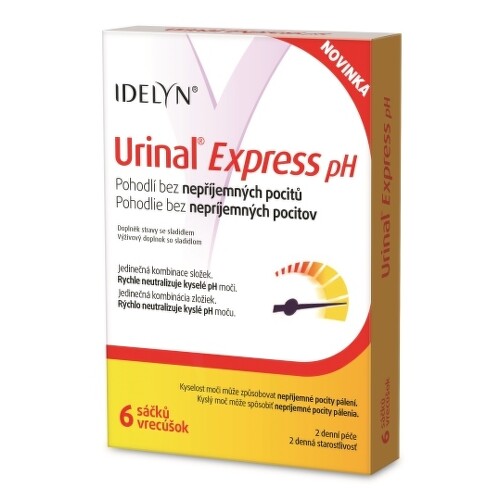 E-shop URINAL Express pH 6 kusov