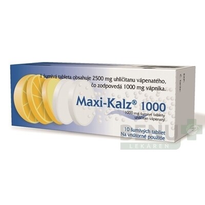 E-shop Maxi-Kalz 1000 tbl eff 10x1000mg