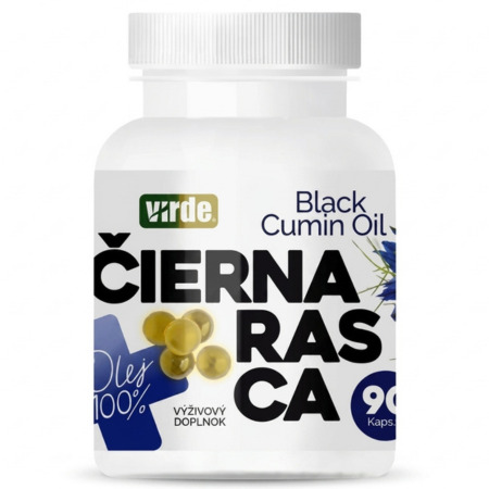 VIRDE VIRDE Čierna rasca olej 100 % 90 kapsúl