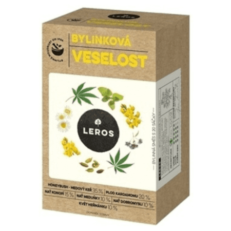 LEROS Bylinková energia bylinný čaj 20 x 2 g