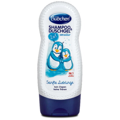 Bübchen Kids Sensitive šampón a sprchový gél 230 ml