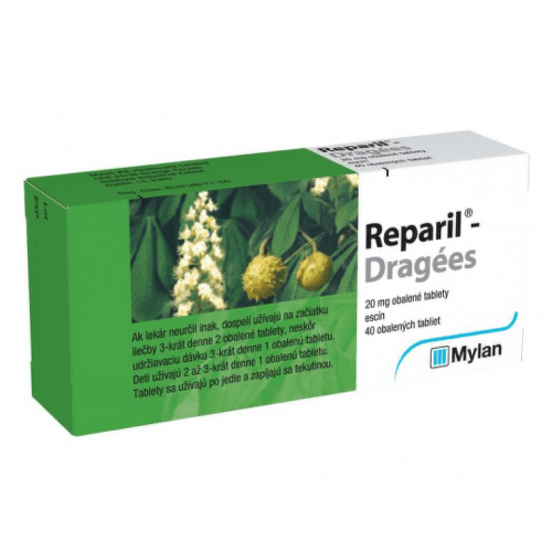 E-shop REPARIL-Dragées 20 mg 40 tabliet