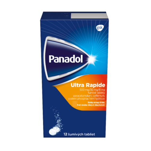 E-shop PANADOL Ultra rapide pri silnej bolesti 12 tabliet
