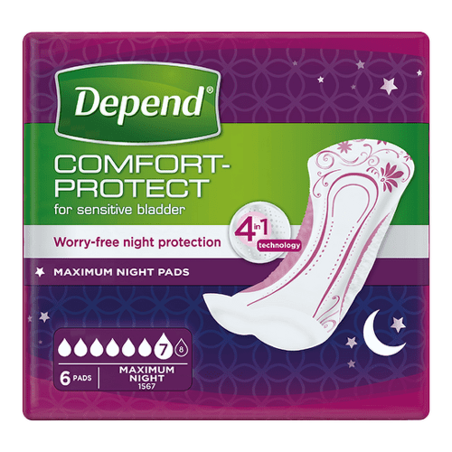 E-shop DEPEND Maximum inkontinenčné vložky pre ženy 6 kusov