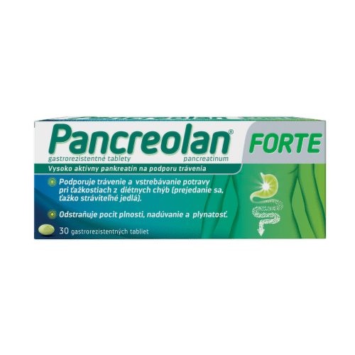 E-shop PANCREOLAN Forte 220 mg 30 tabliet