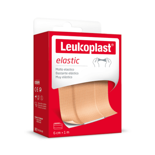 E-shop LEUKOPLAST Elastic náplasť na rany 6 cm x 1 m 1 ks