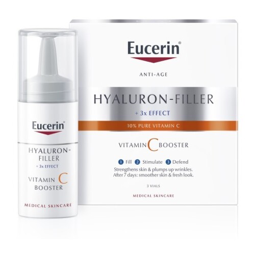 E-shop EUCERIN Hyaluron-filler vitamín C booster 3 x 8 ml