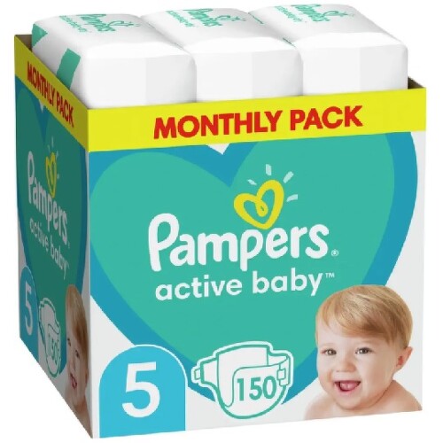 E-shop PAMPERS Active baby 5 150 ks