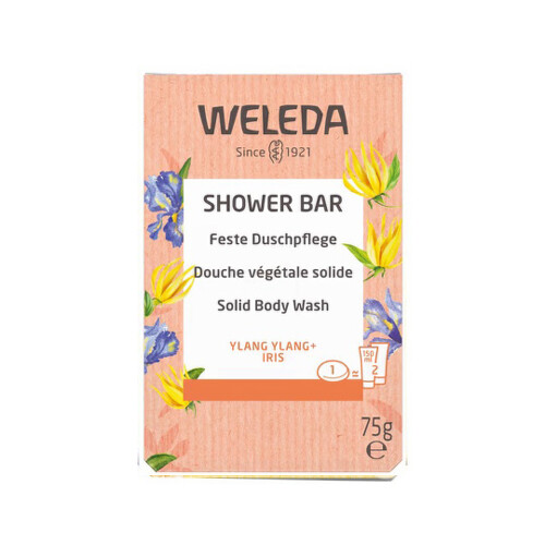E-shop WELEDA Shower bar bylinkové mydlo ylang ylang + iris 75 g