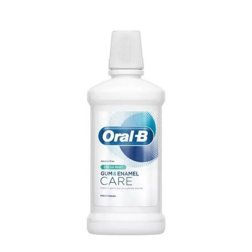 E-shop ORAL-B Gum & enamel care fresh mint ústna voda 500 ml