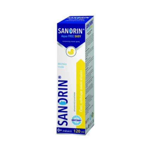 SANORIN Aqua free nosový sprej baby 120ml
