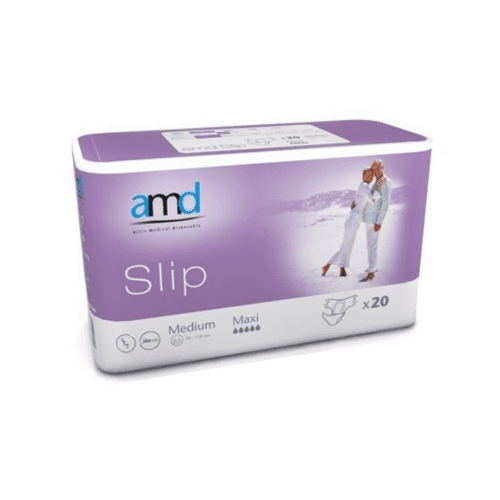 E-shop AMD Slip maxi medium inkontinenčné plienky obvod bokov 70 - 110 cm nasiakavosť 3200 ml 20 ks