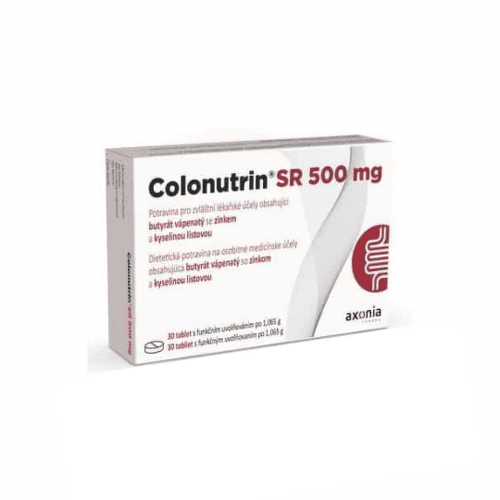 E-shop COLONUTRIN Sr 500 mg s funkčným uvoľňovaním 30 tabliet
