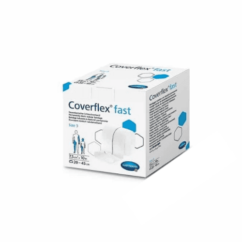 E-shop COVERFLEX Fast elastický hadicový obväz veľkosť 3 7,5 cm x 10 m 1 ks