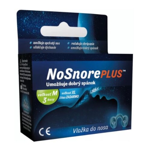 E-shop NoSnorePLUS 3ks(M)+1ks(XL)