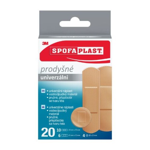 3M SPOFAPLAST č.176N Univerzálna náplasť, mix veľkostí