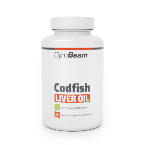 E-shop GYMBEAM Codfish liver oil olej z treščej pečene 90 kapsúl