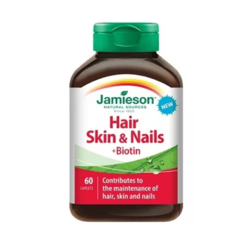 E-shop JAMIESON Vlasy pokožka nechty s biotínom a L-metionínom 60 tabliet