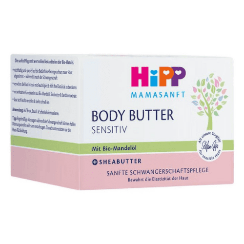 E-shop HIPP Mamasanft telové maslo sensitiv s bio mandľovým olejom 200 ml
