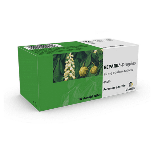 E-shop REPARIL-Dragées 20 mg 100 tabliet