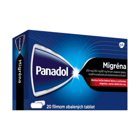 E-shop PANADOL Migréna 20 tabliet