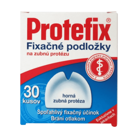 E-shop PROTEFIX Fixačné podložky na hornú zubnú protézu 30 ks