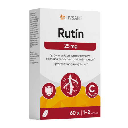 E-shop LIVSANE Rutín 25 mg 60 tabliet