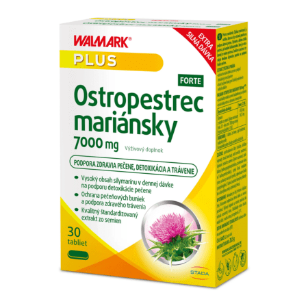 E-shop WALMARK Ostropestrec mariánsky 7000 mg forte 30 tabliet