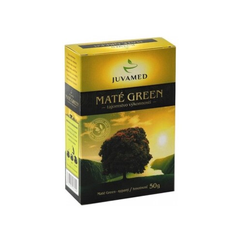 JUVAMED MATÉ GREEN ČAJ, 50 g kúpite na Benulekaren.sk