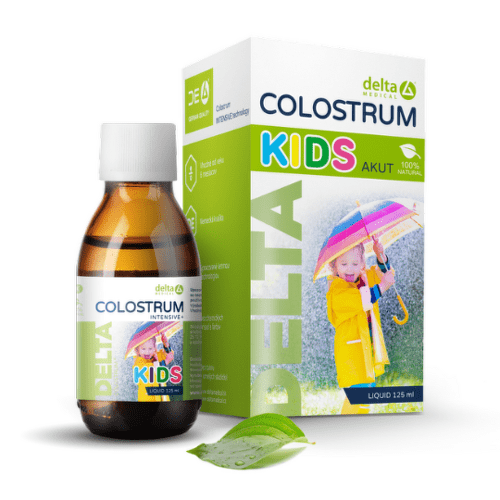 Delta Medical Delta Colostrum Kids 100% Natural roztok na podporu imunitného systému 125 ml kúpite na Benulekaren.sk