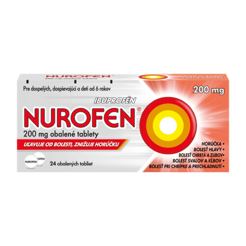 NUROFEN 200 mg 24 tabliet