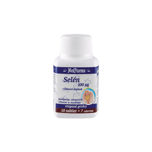 MEDPHARMA Selén 100 mcg 30 + 7 tabliet ZADARMO