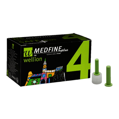 Wellion Medfine Plus Jehly 32Gx4 mm 100 ks inz.pera kúpite na Benulekaren.sk