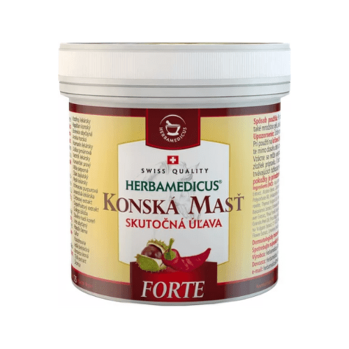 HERBAMEDICUS Konská masť forte hrejivá 24 x 250 ml