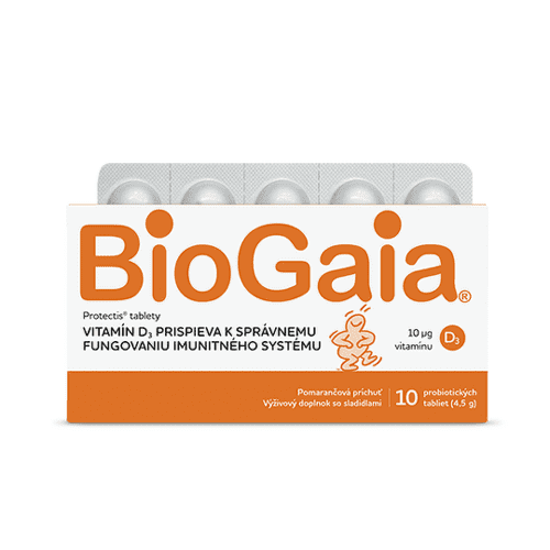 BIOGAIA ProTectis s vitamínom D 10 tabliet