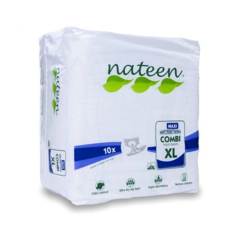 NATEEN Combi maxi XL 10 kusov