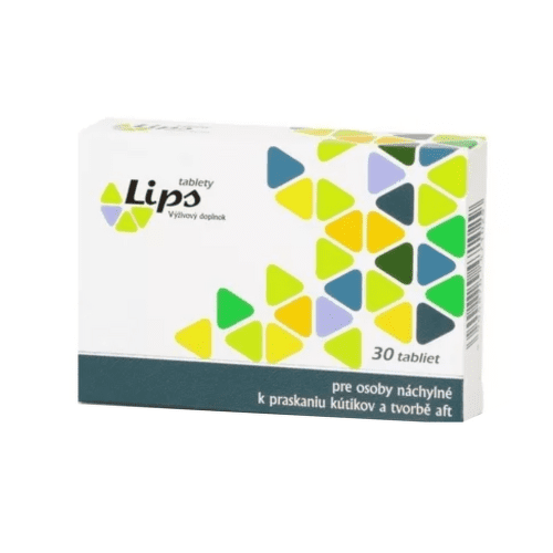 Lips tablety na kútiky a afty, 30 tbl kúpite na Benulekaren.sk