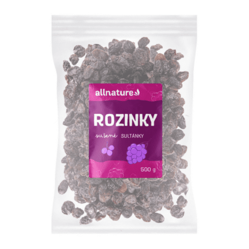 ALLNATURE Hrozienka 500 g kúpite na Benulekaren.sk