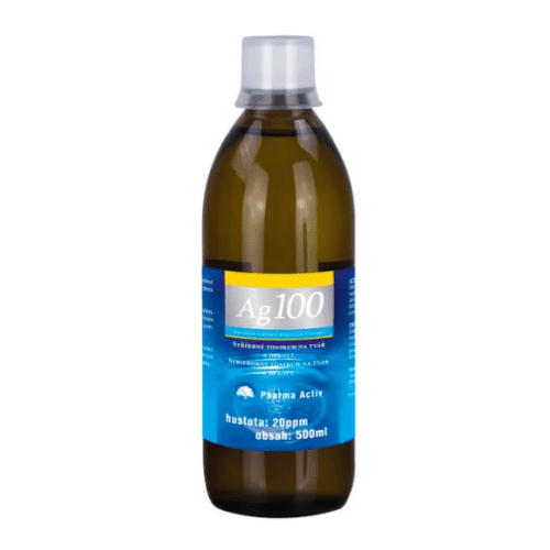PHARMA ACTIV Koloidné striebro Ag100 20 ppm 500 ml kúpite na Benulekaren.sk