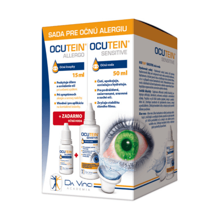 OCUTEIN Alergo očné kvapky 15 ml + očná voda 50 ml ZDARMA kúpite na Benulekaren.sk