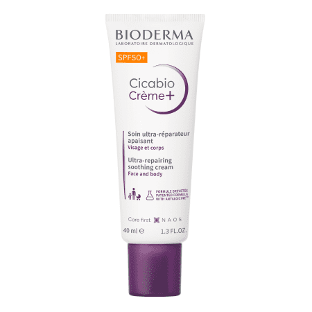 BIODERMA Cicabio Krém+ SPF 50+ upokojujúci a obnovujúci krém 40 ml kúpite na Benulekaren.sk