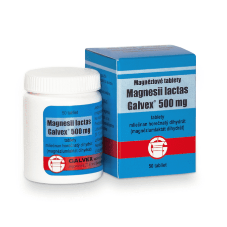 GALVEX Magnéziové tablety 500 mg 50 ks kúpite na Benulekaren.sk